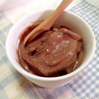 豆腐アイスクリーム〜チョコレート〜（≧∇≦）